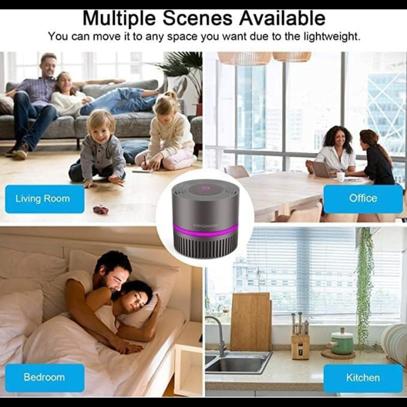 Invenitiah MEGAWISE Updated Air Purifier EPI810 1 Gray Without Light Wayfair